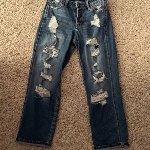 Hollister mom jeans